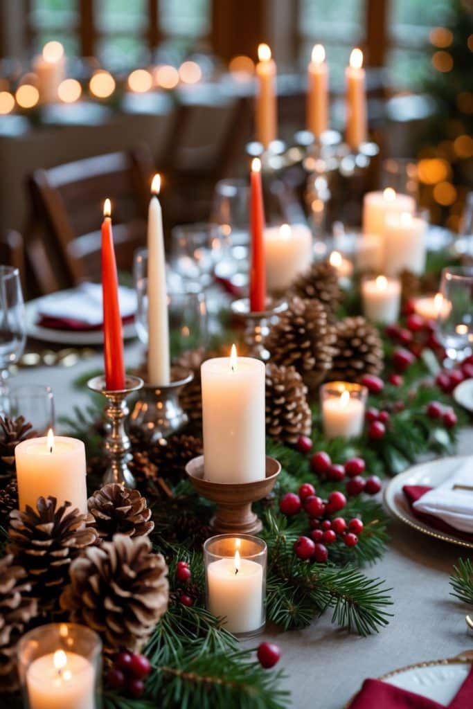 Candlelit-Centerpieces