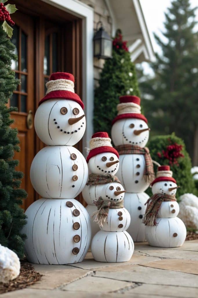 DIY-Snowman-Family