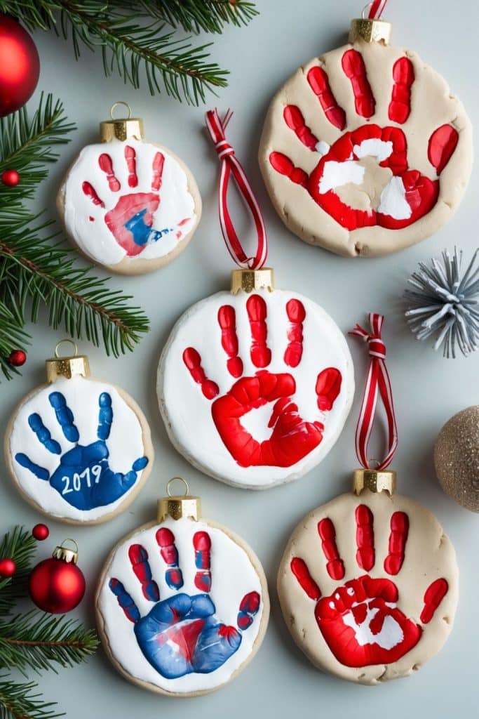 Handprint-Ornaments