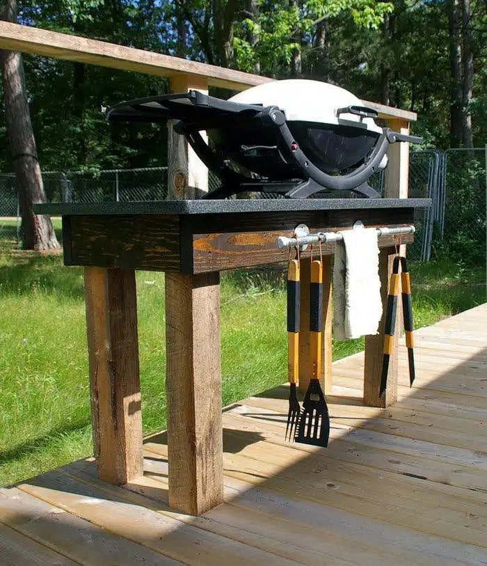 Portable Grill Cart