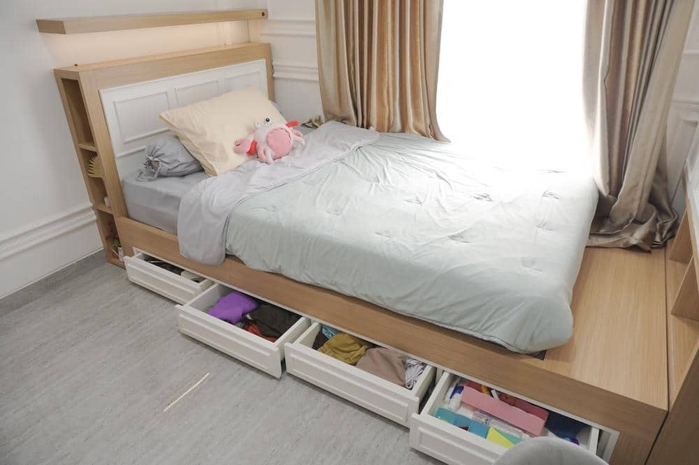 Under Bed Storage Drawers Bedroom Storage Ideas