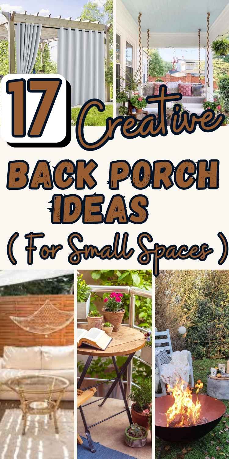 Back Porch Ideas
