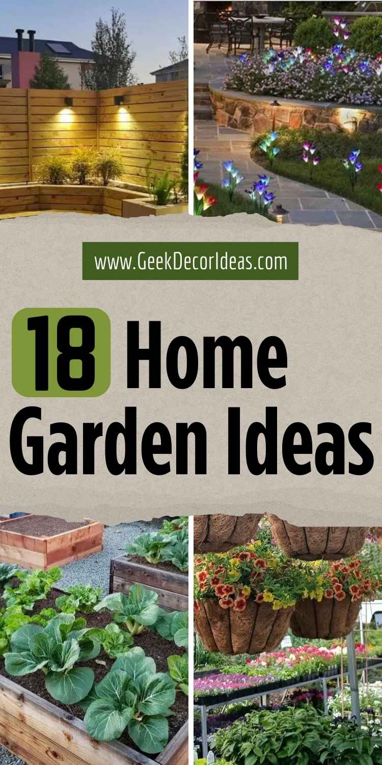 Simple and Beautiful Home Garden Ideas for Every Space